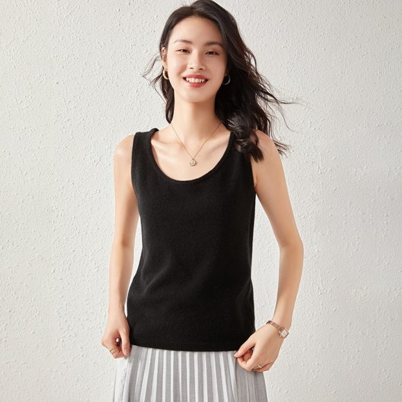Cashmere Sweater Women's Camisole Close-fitting Inner Wear - Image 6