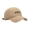 Women's Plus-sized Deepening Hard Top Simple Printed Peaked Cap - Image 7