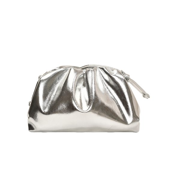 Advanced Texture Silver Dumpling Bag Fashion Shoulder Bag - Image 6