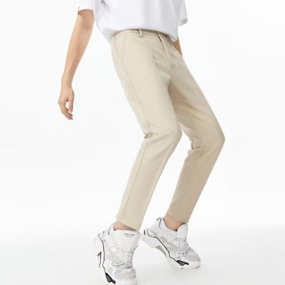Men's Ankle Tied Pants Versatile Hong Kong Trend Men's Pants - Image 10