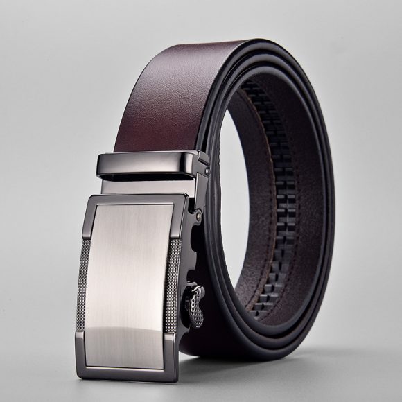 Men's Two-layer Leather Belt - Image 8
