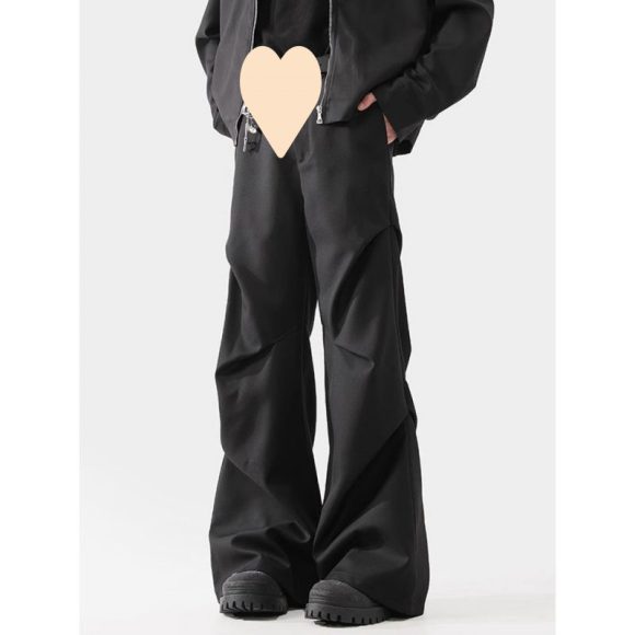 Fashionable Three-dimensional Pleated Casual Pants For Men - Image 2