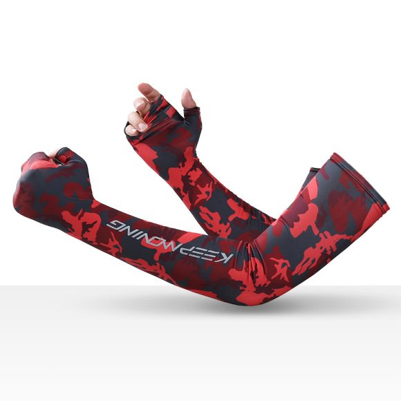 Outdoor Camouflage Sun Protection Gloves For Men And Women - Image 4