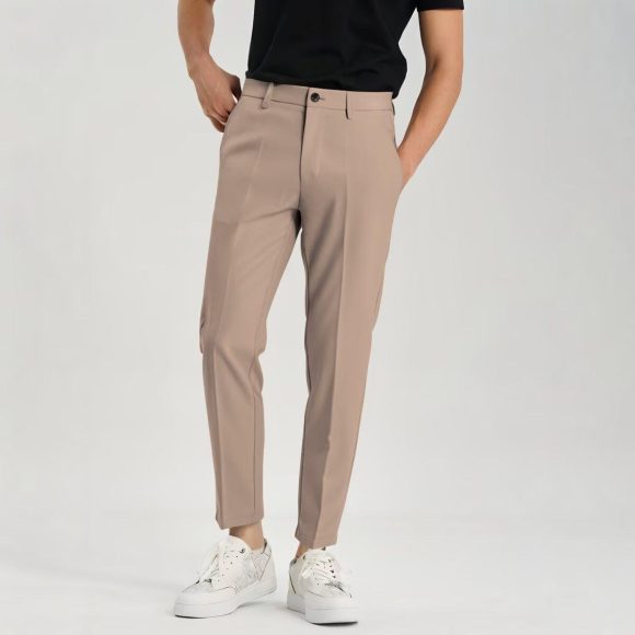 Men's Ankle Tied Pants Versatile Hong Kong Trend Men's Pants - Image 4