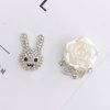 Diamond Rabbit Diy Ornament Accessories Diamond Studded By Hand Flower Phone Case