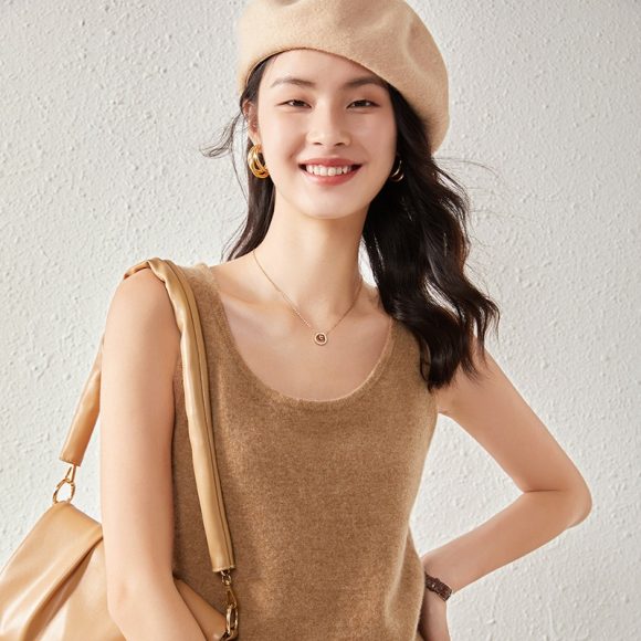 Cashmere Sweater Women's Camisole Close-fitting Inner Wear - Image 10