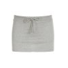 Simple Drawstring Split Solid Color Low Waist Anti-exposure Slimming Sheath Pantskirt - Image 2
