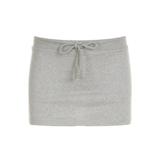Simple Drawstring Split Solid Color Low Waist Anti-exposure Slimming Sheath Pantskirt - Image 2
