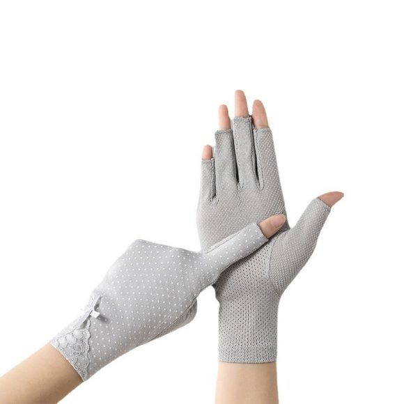 Cycling And Driving Anti-slip Touch Screen UV Protection Sun Protection Gloves - Image 5