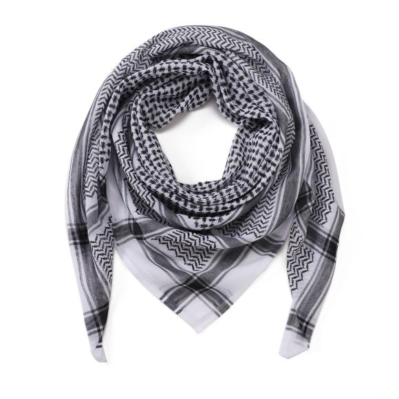 Men's Scarf Jacquard Wave Pattern Large Size Square Scarf - Image 2