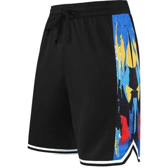 Loose Overknee Five-point Beach Workout Training Middle Pants - Image 3