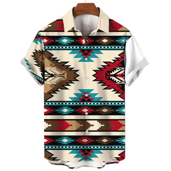 Men Shirts Tea Summer Shirt Top 5xl V-neck Vintage Clot - Image 4