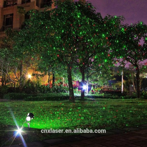 Christmas Laser Projector 8 Patterns LED Lights With Remote - Image 3