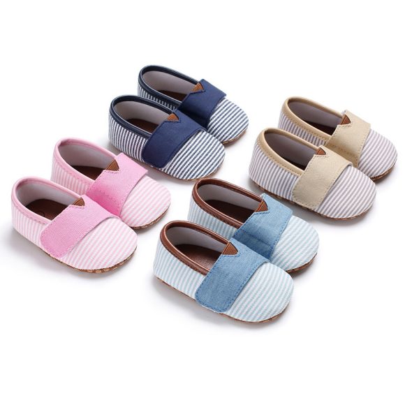 Striped Baby Shoes Baby Shoes Soft Sole Toddler Shoes - Image 3