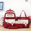 Four-piece Ins Schoolbag For Junior And Senior High Schools - Image 4
