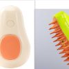 Steamy Cat Brush Cat Dog Grooming Comb Electric Self Cleaning Steam Cat Brush For Massage Avocado Shape Pet Spray Cat Grooming - Image 5