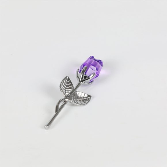 Crystal Golden Rose Flower Valentine's Day Gift - Image 8