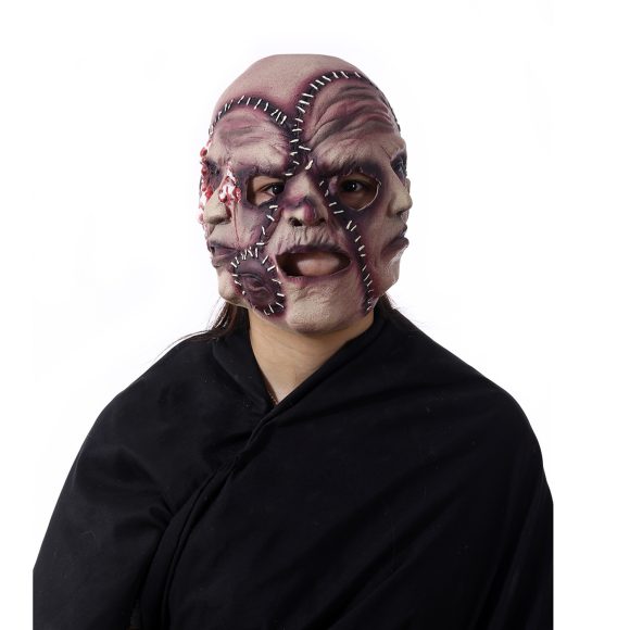Halloween Three-sided Grimace Horror Mask Cosplay Mask Party Scary Mask Prop - Image 6