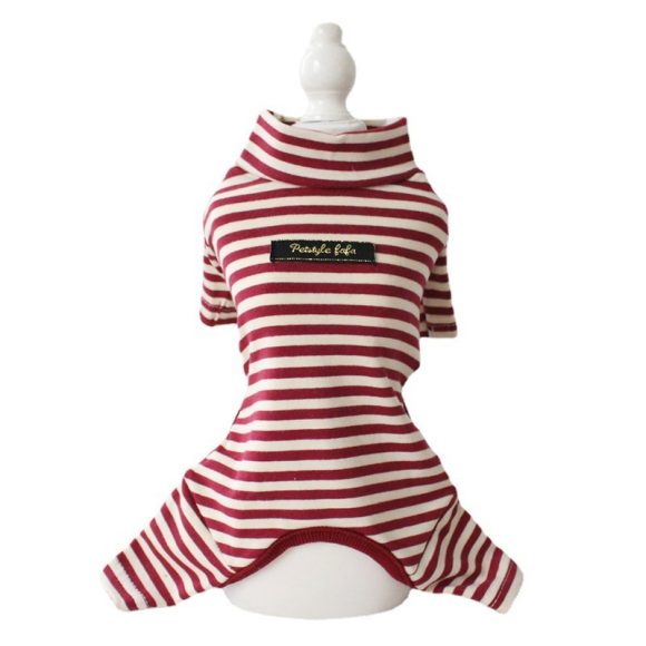 Cotton Eight-color Striped Pet Leggings - Image 7