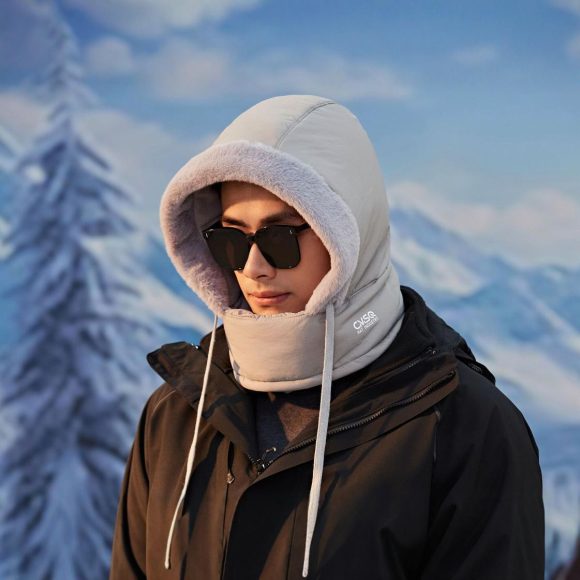 Men's Outdoor Fleece Warm Ear Protection Hat - Image 8
