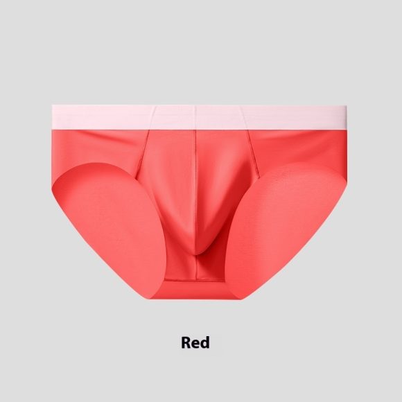 Men's Ice Silk Seamless Briefs Nude Feel Sports Style - Image 4