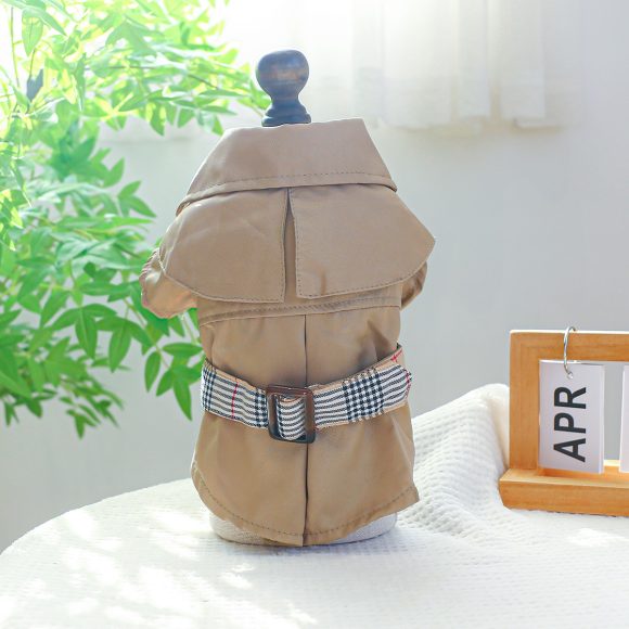 Pet Clothes Khaki Trench Coat Couple Clothes - Image 3