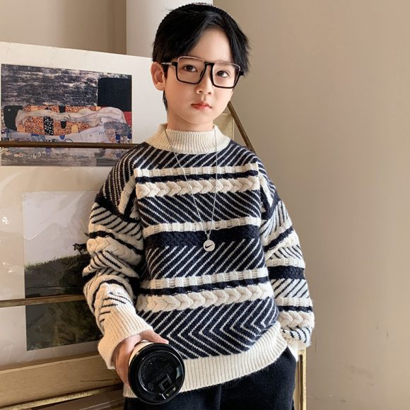 Hot Sale New Style Western Sweater For Boys Hedging Winter Clothes - Image 3