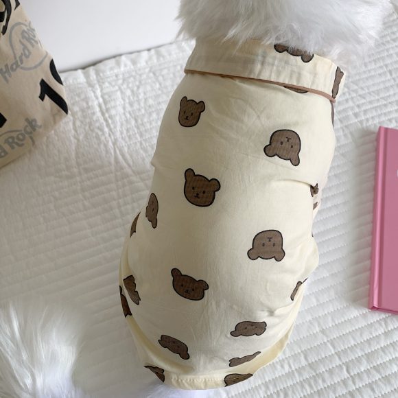 Pet Dogs And Cats Pajamas Shirt - Image 4