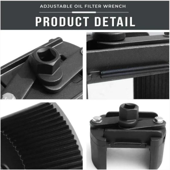 Durable U-shaped Oil Filter Wrench Heavy Duty - Image 5