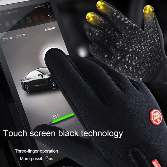 Top-Notch Cycling Gloves With Sensitive Touch-Screen Compatibility,Professional-Grade Gear For Cyclists,Offering Superior Grip,Unparalleled Comfort,And Flawless Interaction,With Electronic Devices Du - Image 4