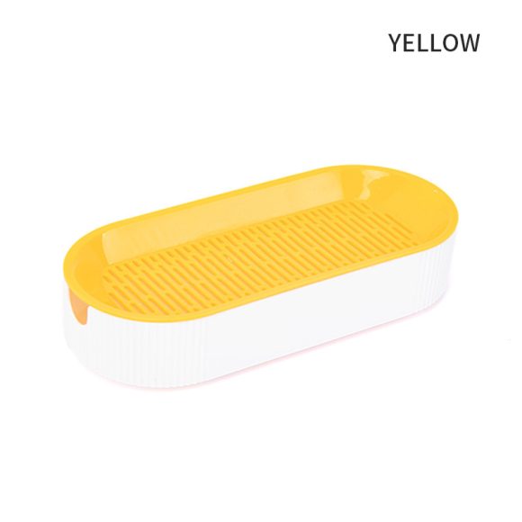 Hydroponic Cat Grass Box Plastic Tray Cat Grass Growing Kit Cat Grass Planter Hydroponic Cat Grass Box Cat Grass Sprouter Tray Interactive Cat Toy Window Planter Soilless For Pet Cat Plastic Plant Pot - Image 7