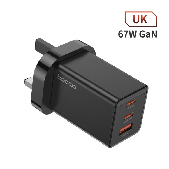 67W Pole Charger Gallium Nitride Three-port Fast Charging Charger - Image 10