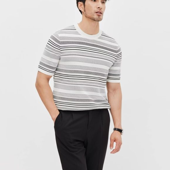 New Thin Short-sleeved T-shirt Men's New - Image 4
