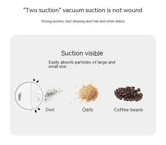 Household Sweeping Robot Intelligent Cleaning Machine Three-in-one Vacuum Cleaner - Image 5