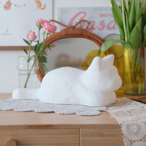 Wife Girl Cat Vinyl Small Night Lamp Christmas - Image 10