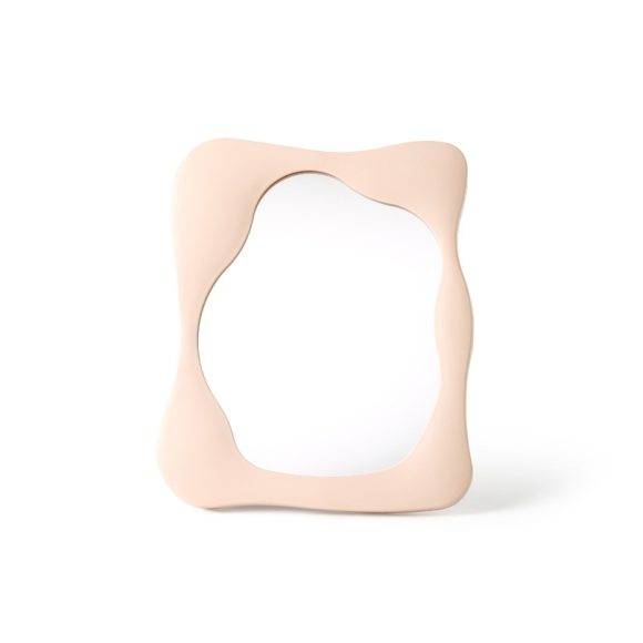 Simple Special-shaped Living Room Cosmetic Mirror Desktop Plastic Irregular Cosmetic Mirror - Image 3