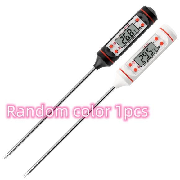 Kitchen oil thermometer kitchen barbecue baking temperature measurement electronic food thermometer - Image 5