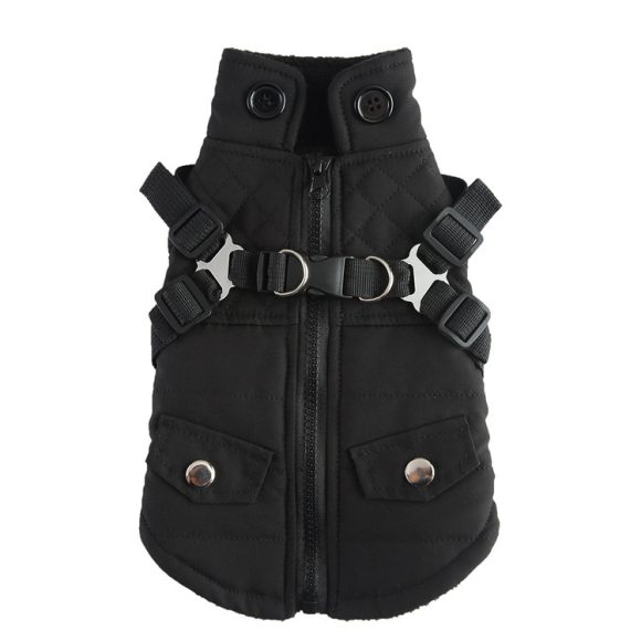Pet Winter Cotton Dog Clothes Zipper Jacket Dog Supplies - Image 10