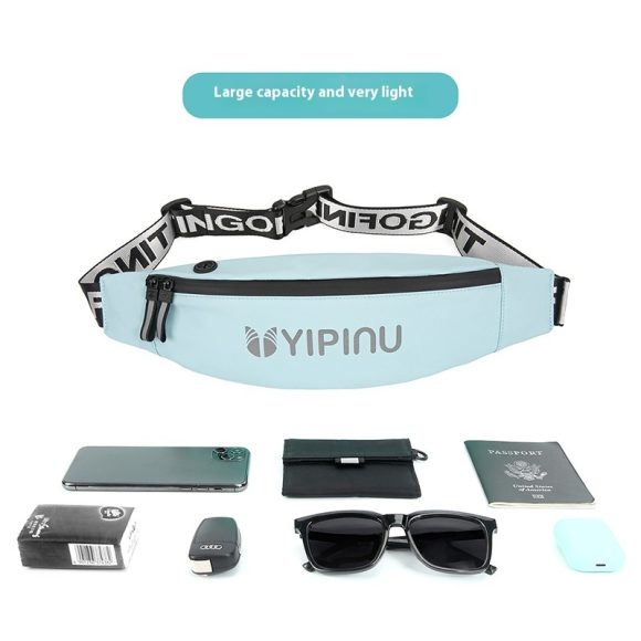 Outdoor Sports Waist Bag Waterproof Personal Reflective Crossbody - Image 2
