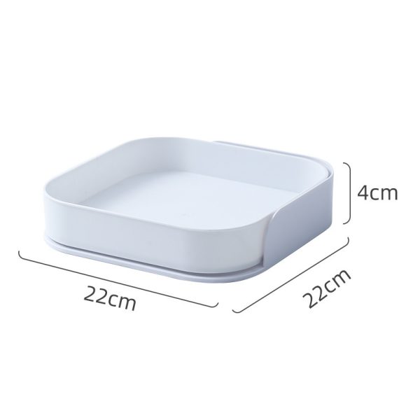Multifunctional Rotating Shelving Condiment Rotating Storage Box - Image 4