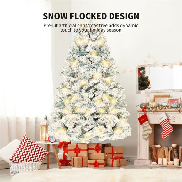 Christmas Tree PVC Artificial Snow Christmas Tree Mall Window Decoration Tree Cedar Christmas Tree Christmas Decoration Supplies - Image 8