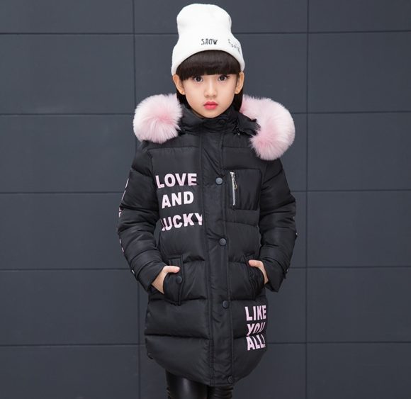 Girls' cotton-padded jackets - Image 9