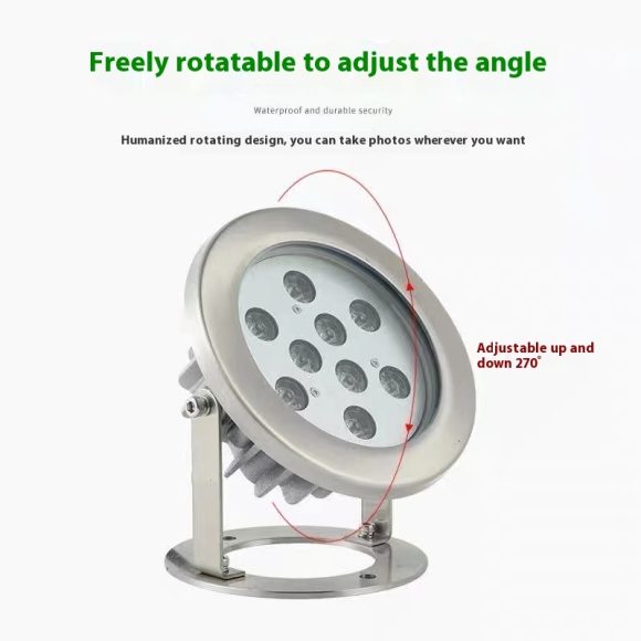 Led Outdoor Fountain Swimming Pool Underwater Lamp - Image 3