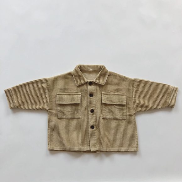 Vintage Kids Corduroy Loose Cardigan Jacket - Image 2