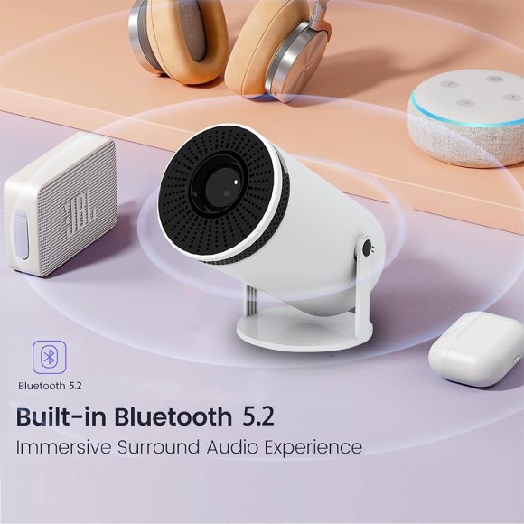 Home HD Projector Bluetooth Portable Mini 4K Mini Phone Y5S Home Theater Projector - Image 8