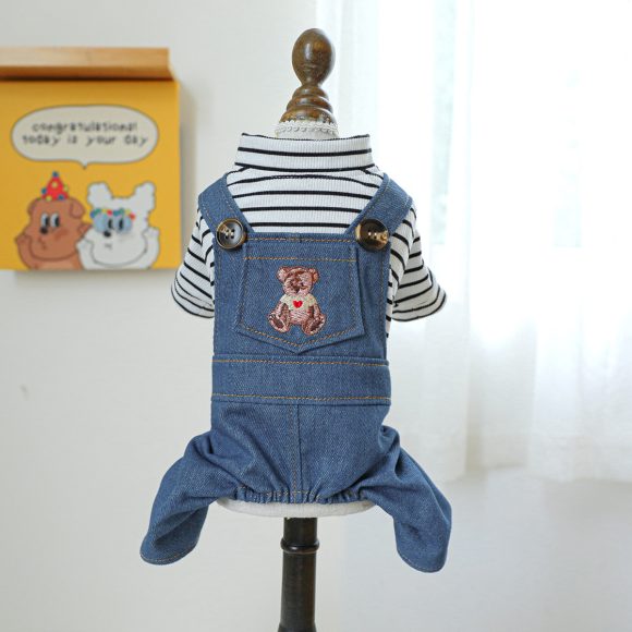 Pet Clothes Dog Clothing Cute Bear - Image 4