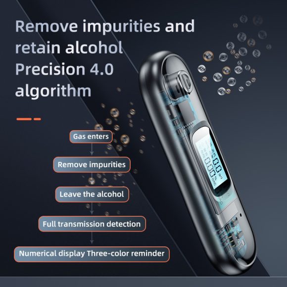 New Alcohol Tester For Checking Drunk Driving And Blowing High-precision Measuring Instrument - Image 3