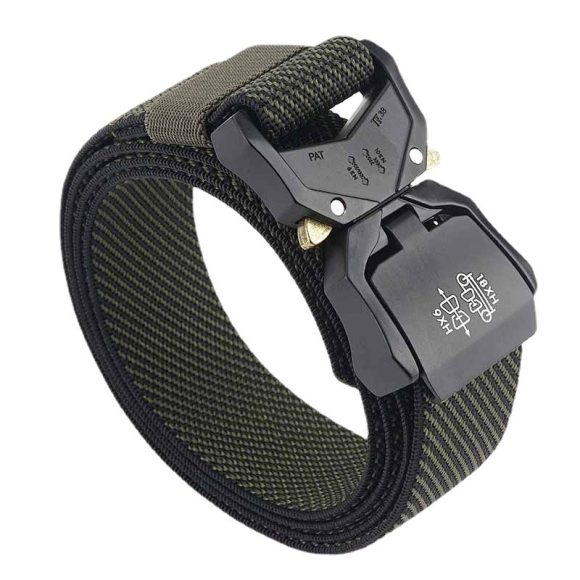 Elastic Woven Outdoor Tactics Belt - Image 2