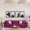 Black Cat Metal Wall Art Decoration Suit - Image 5