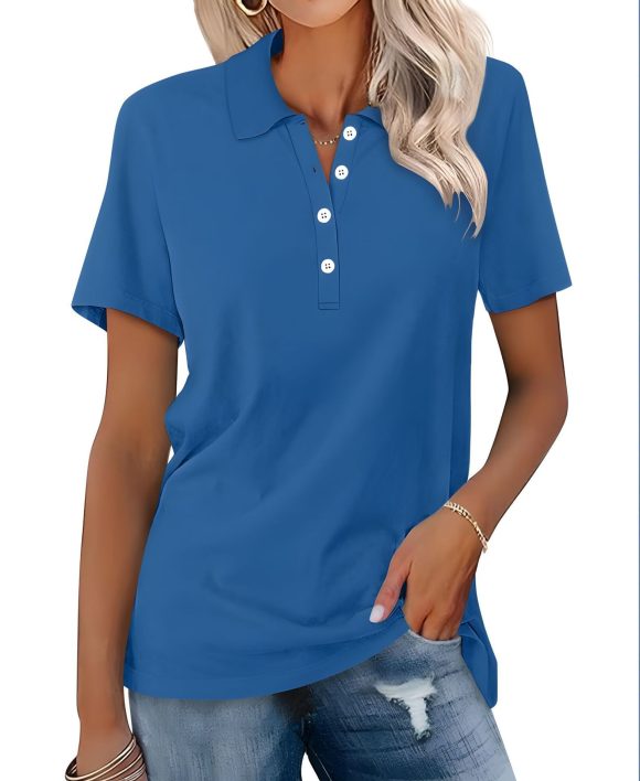 Women's Short-sleeved Slim-fit Casual Fashion Top - Image 5
